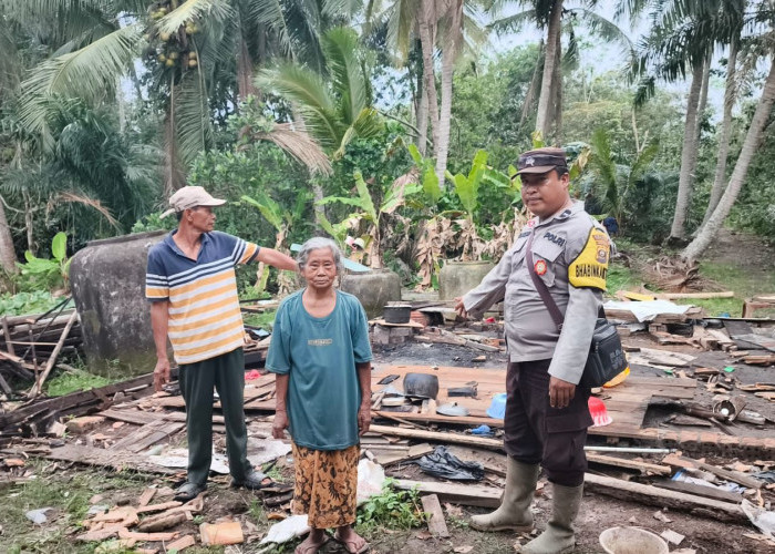Puting Beliung Terjang Muara Sugihan Banyuasin, 63 Rumah Warga Rusak