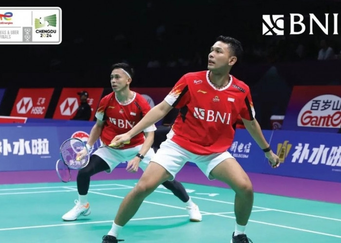 Thomas Cup 2024: Fajar/Rian Kalahkan Lane/Vendy, Tim Thomas Indonesia Unggul 2-0