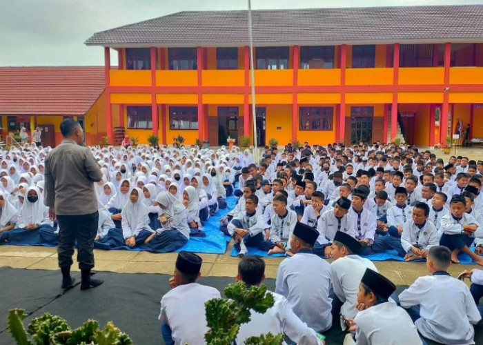 SMPN 1 Banyuasin Dapat Penyuluhan dari Polres Banyuasin