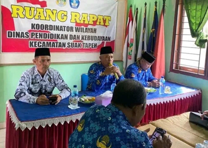 Persiapan O2SN 2026, Korwil Disdikbud Suak Tapeh Gelar Rapat Koordinasi