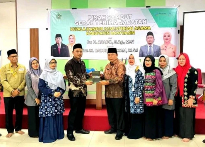 Sertijab Kepala Kemenag Banyuasin: Dr. Badrut Tammam Gantikan H. Abadil