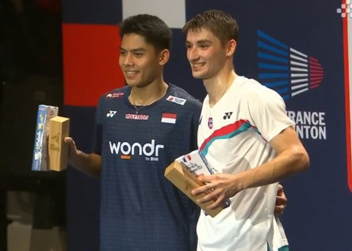 Salut! Moh Zaki Ubaidillah Runner Up French Open 2026