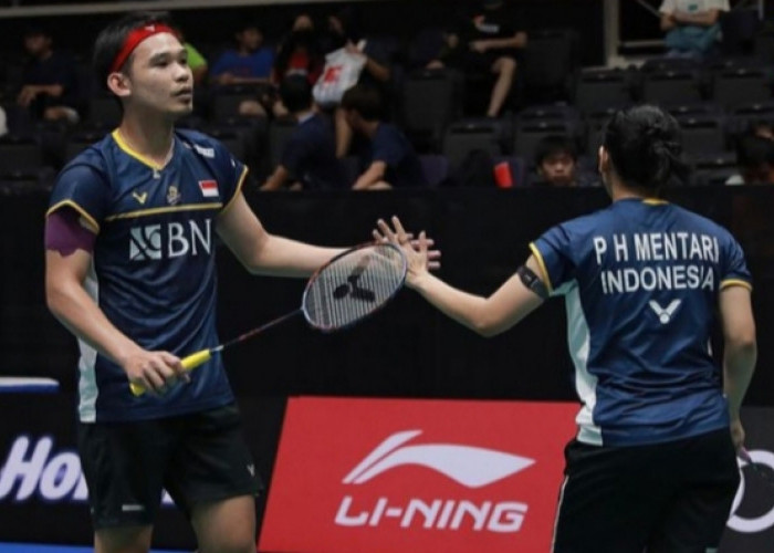 Indonesia Open 2023: Rinov/Pitha Lolos ke 16 Besar, Dua Ganda Campuran Lainnya Tumbang