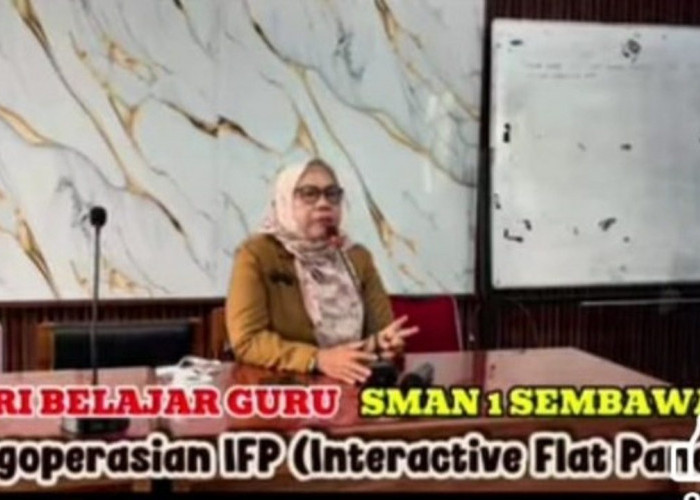 Program Revitalisasi Sarana Prasaran di SMAN 1 Sembawa sudah Dioperasikan