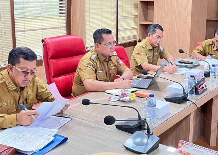 Bupati Banyuasin Ikuti Rapat Pengendalian Inflasi dan Launching Buku Pendidikan Anti Korupsi