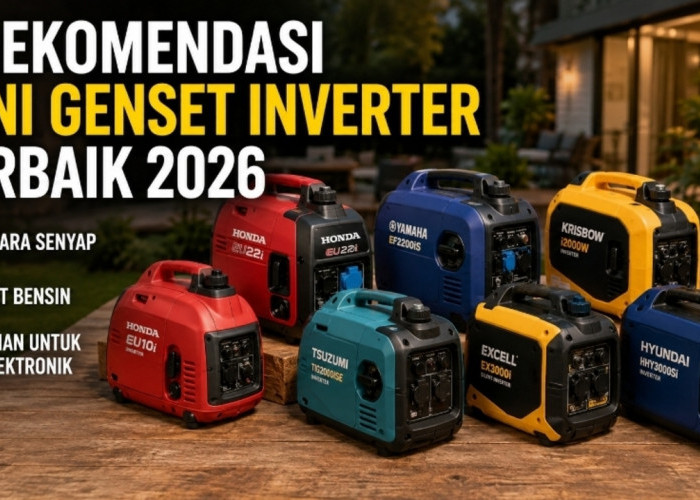 Takut Listrik Padam? Ini 7 Mini Genset Inverter yang Layak Dipilih 2026