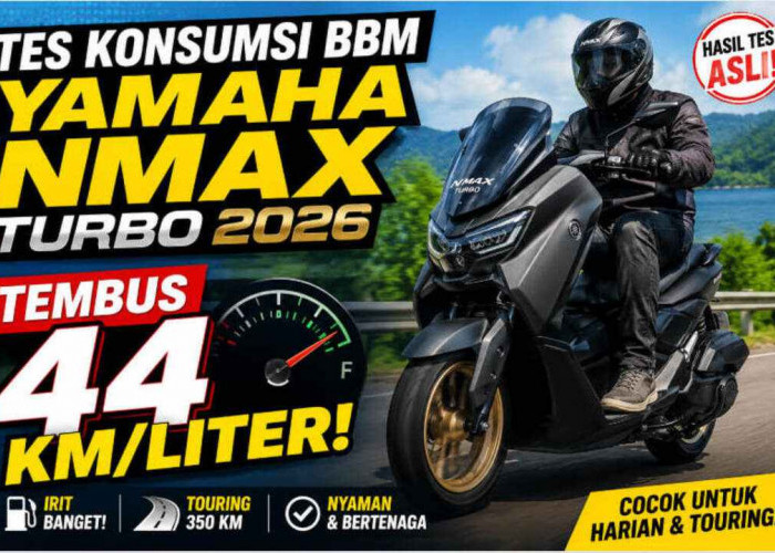 Seirit Apa Yamaha NMAX Turbo 2026? Hasil Uji Konsumsi BBM Bikin Kaget