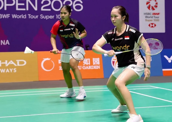 Rachel/Febi Bangkit Dramatis, Amankan Tiket Perempat Final China Open 2026