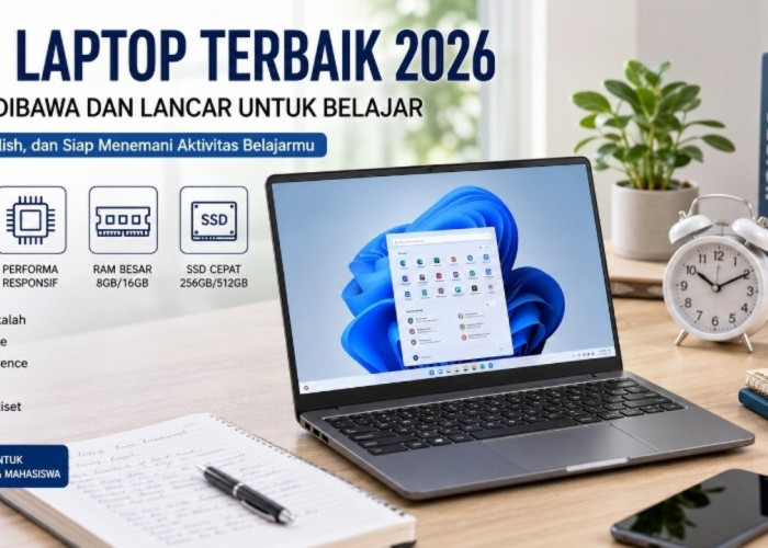 Mini Laptop Terbaik 2026, Ringan Dibawa dan Lancar untuk Belajar