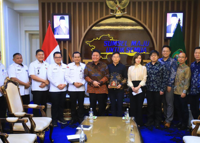 Pemprov Sumsel Jajaki Kerjasama dengan Investor China, Pembangunan PLTA di OKU Selatan
