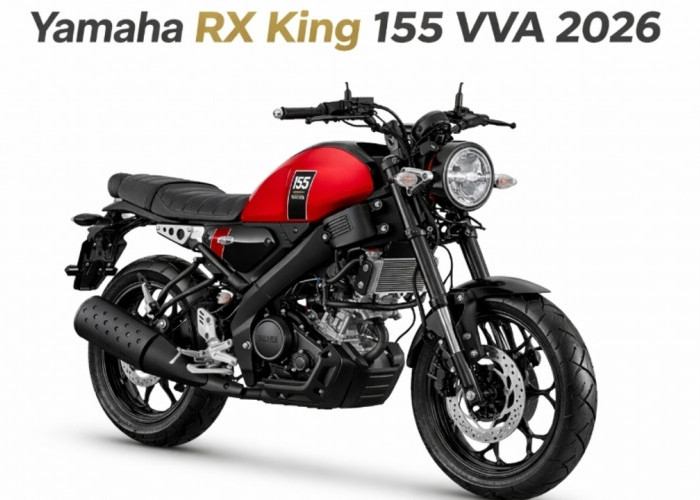 Motor Idaman Anak 90-an Kembali! RX King 155 VVA 2026 Bawa Teknologi Modern