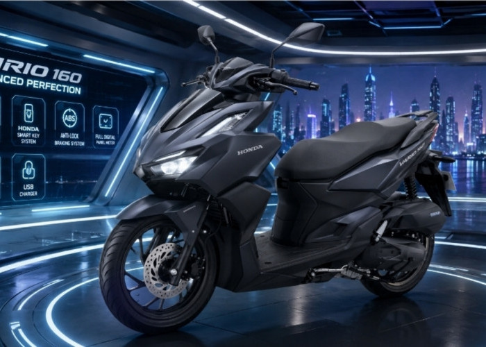 Honda Vario 160 Makin Canggih, Intip Fitur Modern yang Bikin Berkendara Lebih Nyaman