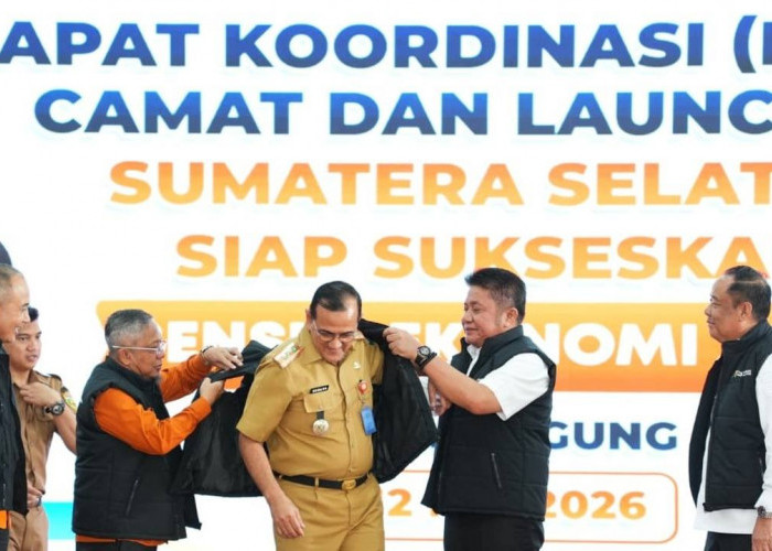 Gubernur Herman Deru dan Wagub Cik Ujang Dorong Sinergi Daerah Sukseskan Sensus Ekonomi 2026