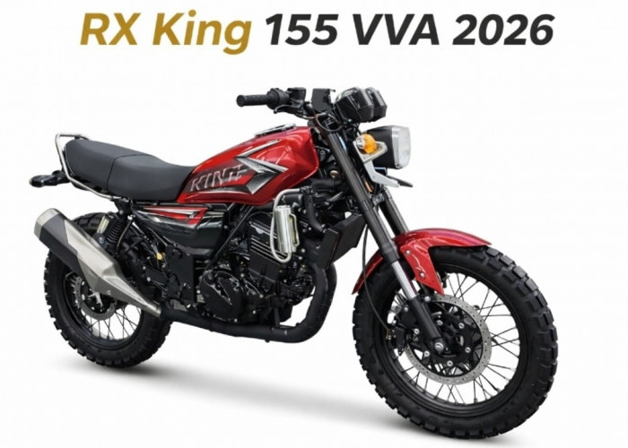 Raja Jalanan Versi Modern! Yamaha RX King 155 VVA 2026 Bisa Tempuh 500 Km Sekali Isi BBM