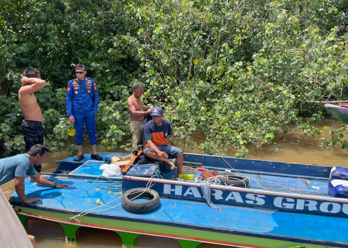 Ini Penyebab Speed Boat Haras Group Tenggelam di Muara Telang Banyuasin 