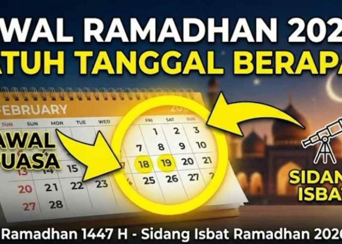 Ramadhan 2026 Tinggal Hitungan Minggu? Ini Perkiraan Awal Puasa Menurut Kalender Hijriah