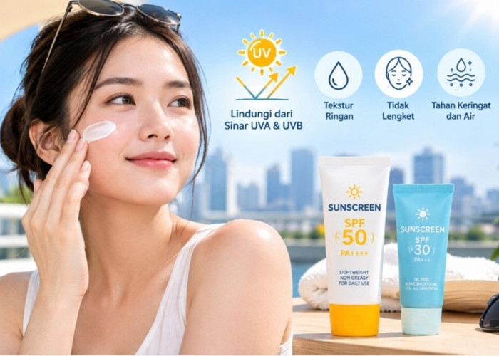 Sunscreen untuk Cuaca Panas dan Lembap, Ini yang Perlu Diperhatikan agar Wajah Tidak Lengket