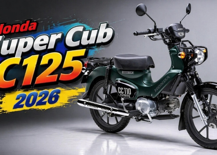 Legenda Hidup Kembali! Honda Super Cub C125 2026 Tampil Klasik, Iritnya Bikin Takjub