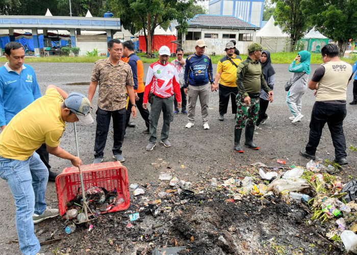 Budaya Gotong Royong Dihidupkan Kembali, Pemkab Muba Bersihkan Ruang Publik