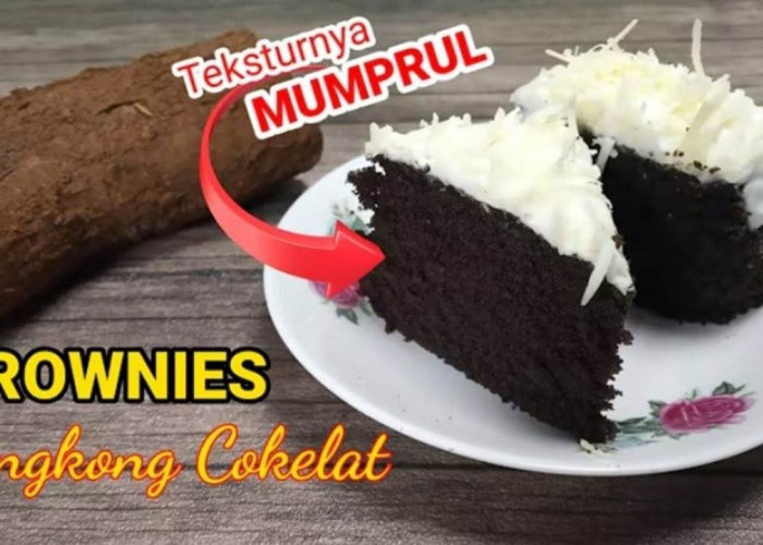 Brownies Singkong Kukus, Camilan Lembut dan Legit yang Bikin Ketagihan