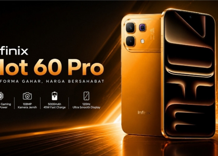 Infinix Hot 60 Pro Siap Menggoda Gamer, Harga 2 Jutaan tapi Speknya Gahar
