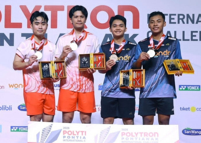 Selamat! Wahyu/Pulung Juara Pontianak International Challenge 2026, Yeremia/Patra Harus Puas Jadi Runner Up