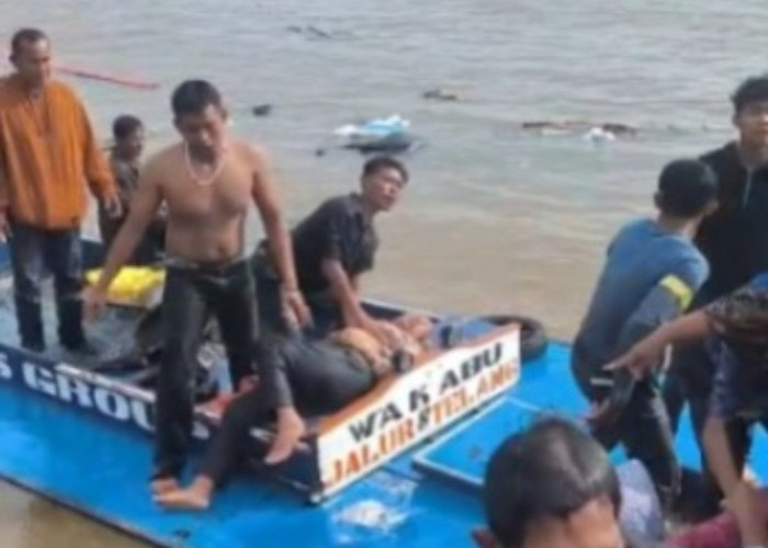 Speed Boat Tenggelam di Muara Telang Banyuasin, Begini Kondisi Penumpangnya! 