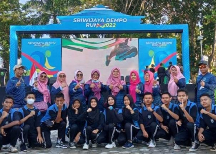 Smansabunda Ikut Meramaikan Sriwijaya Dempo Run 2022