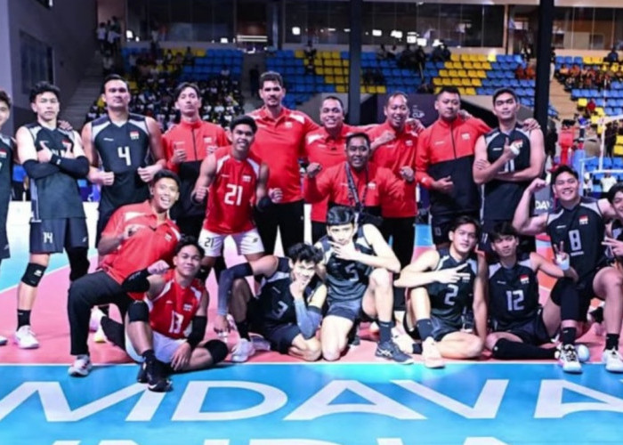 Malam Ini! Tim Voli Putra Indonesia Tantang India di Semifinal AVC Men's Volleyball Cup 2026