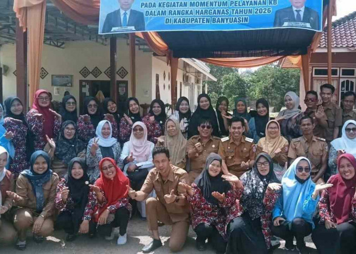 Camat Sembawa Hadiri Kick Off Pelayanan KB Serentak Harganas ke-33 Tahun 2026