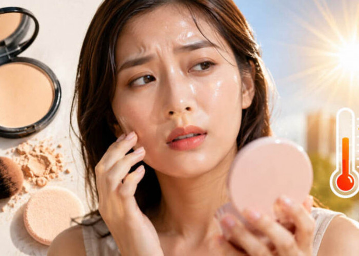 Jangan Asal Pakai Bedak Saat Cuaca Panas, Ini 5 Tips agar Makeup Tahan Lama