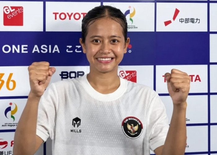 Sumaya Raih Medali Perak Teqball Asian Games 2026