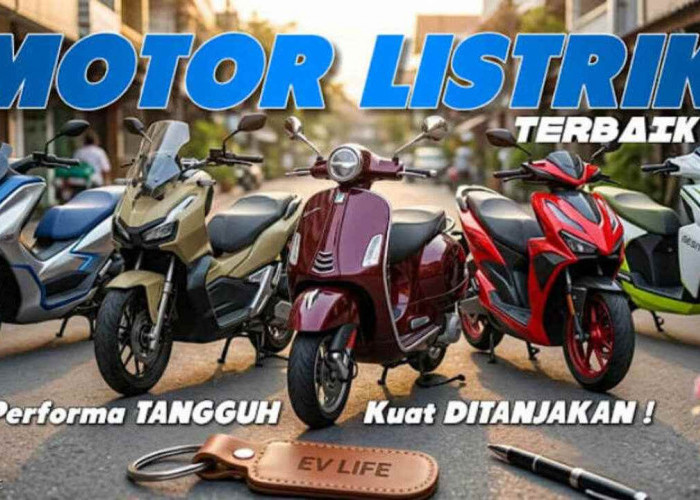 5 Motor Listrik Terjangkau di Indonesia 2026, Harga Bersahabat dan Bikin Dompet Aman!