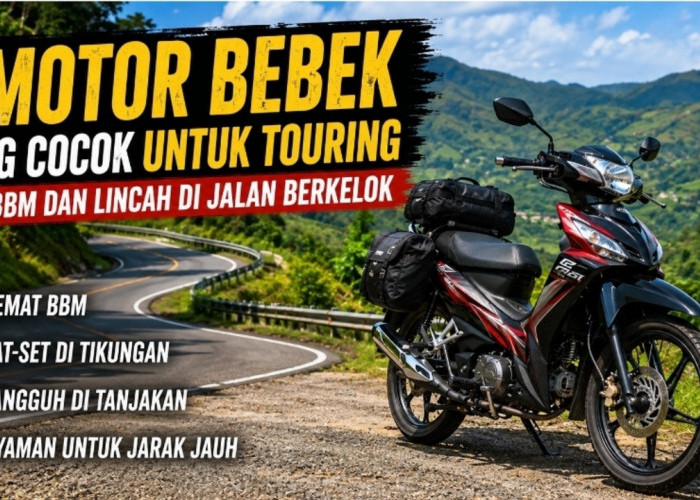 7 Motor Bebek yang Cocok untuk Touring, Irit BBM dan Lincah di Jalan Berkelok