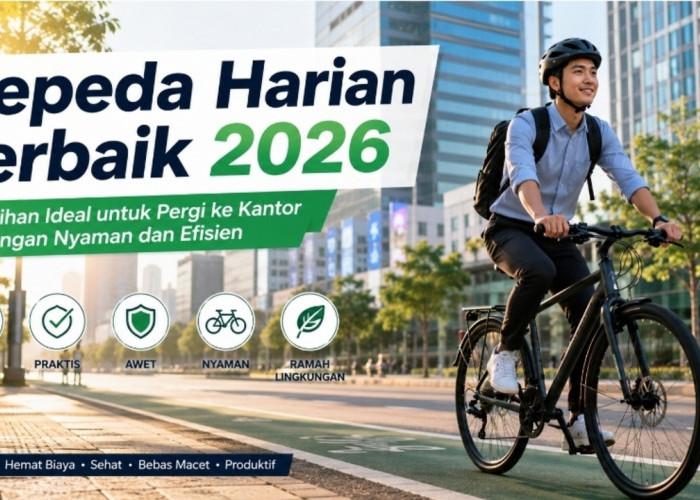 Sepeda Harian Terbaik 2026: Pilihan Ideal untuk Pergi ke Kantor dengan Nyaman dan Efisien