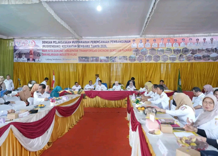 Musrenbang Kecamatan Sembawa 2026 Dorong Transformasi Ekonomi Berbasis Inovasi dan Industri Hijau