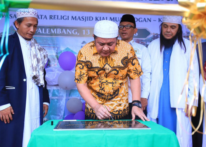 Gubernur Sumsel Dorong Kampung Wakaf Marogan Jadi Destinasi Wisata Religi