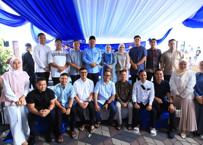 Open House di Lahat, Wagub Cik Ujang Berdayakan Pedagang Kecil dan UMKM Lokal