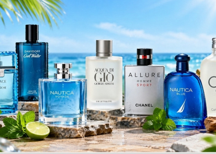 7 Parfum Pria dengan Aroma Segar untuk Cuaca Panas, Cocok Dipakai Seharian