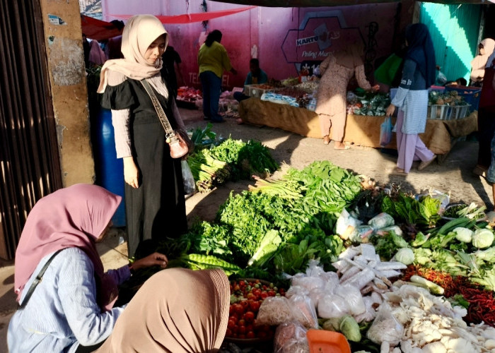 Jelang Idulfitri, Pasar Pangkalan Balai Ramai Padat, Kepala Pasar Imbau Waspada Copet