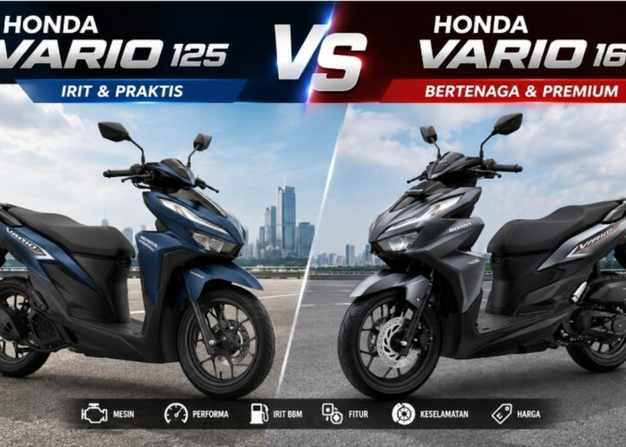 Vario 125 vs Vario 160 Terbaru 2026, Pilih Hemat atau Performa?