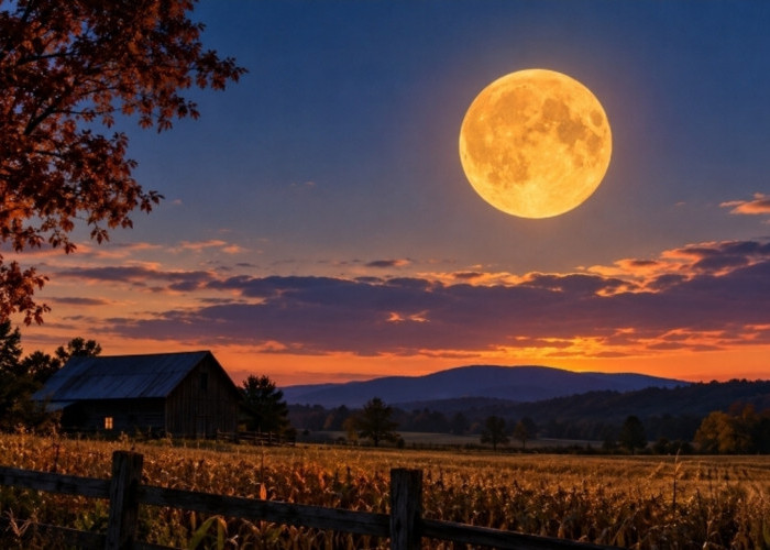 Mengenal Harvest Moon, Fenomena Bulan Purnama yang Muncul Setiap Tahun