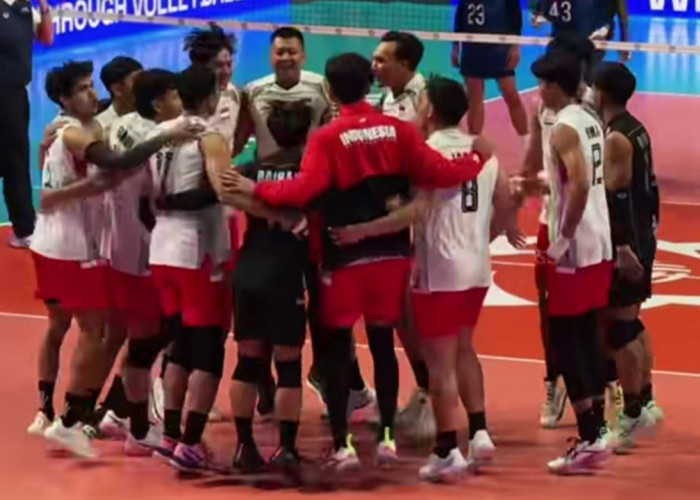 Men's AVC Volleyball Cup 2026: Indonesia Taklukkan Thailand 3-2