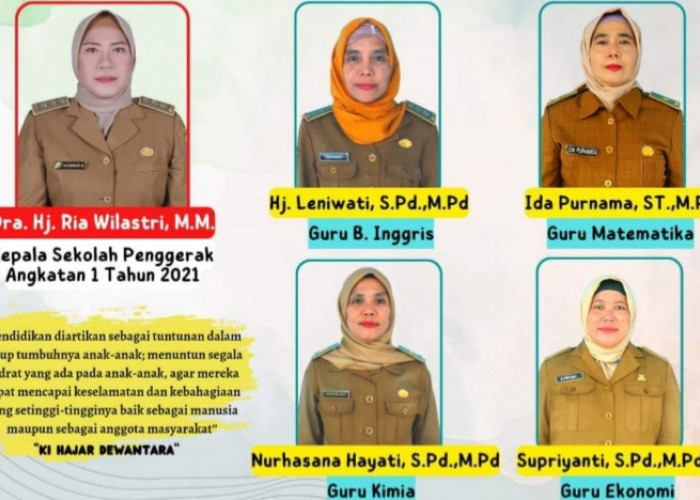 5 Pendidik di SMAN 1 Sembawa Lulus Guru Penggerak 