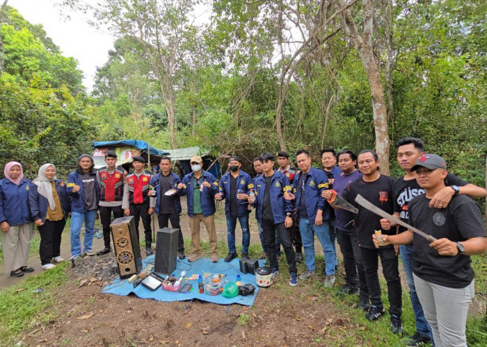 Satnarkoba Polres Banyuasin Gerebek Kampung Narkoba di Galang Tinggi, Pondok Transaksi Dibongkar