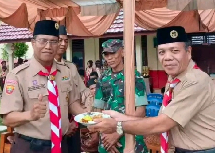 HUT SMPN 1 Betung Dimeriahkan Gelora Tingkat Penggalang