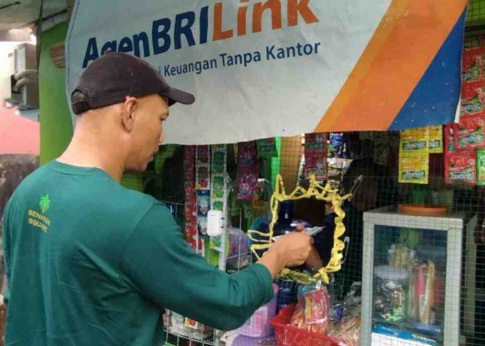 AgenBRILink di Tengah Kebun Kelapa Sawit Berhasil Dekatkan Layanan Perbankan dengan Masyarakat