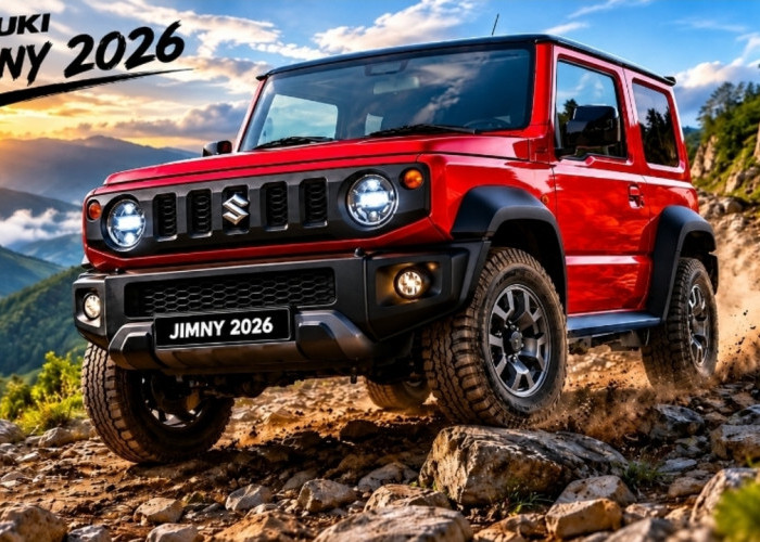 Suzuki Jimny 2026 Cocok untuk Pecinta Off-Road, Desain Baru Makin Memikat
