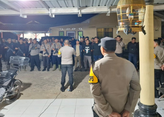 Respons Cepat Polda Sumsel dan Polres OKI, Situasi di Lempuing Berangsur Kondusif