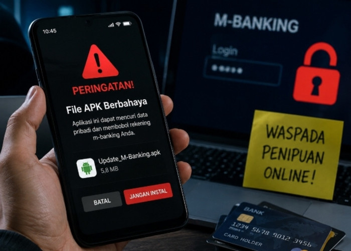 Jangan Asal Instal APK, Begini Cara Mencegah M-Banking Dibobol Penipu